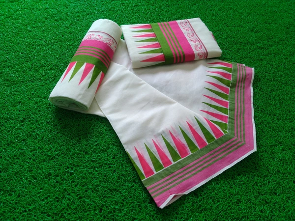 Kattikara Temple Printed Set Mundu