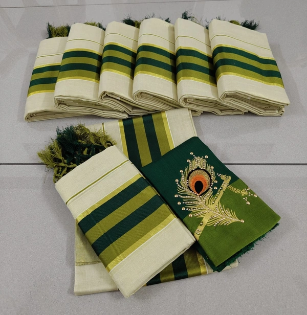 Kerala Tissue Set Mundu