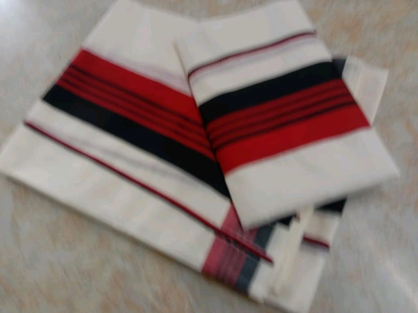 Cotton Set Mundu – Printed Edition