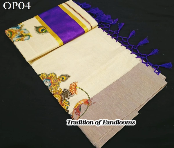 Kerala bridal Golden tissue ready to wear saree 6.25 mtr, Kerala Saree, Vishu saree ,Onam Saree / Handmade designs, Kerala - OP02