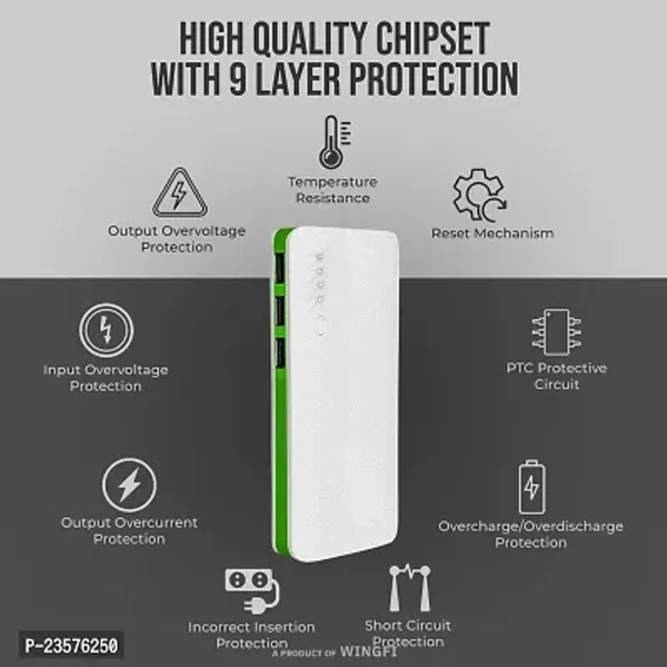 wingfi 20000 mAh Power Bank with Fast Charging