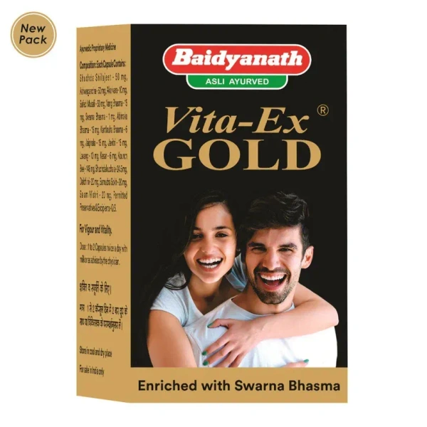 Vita Ex Gold Capsules - Baidyanath