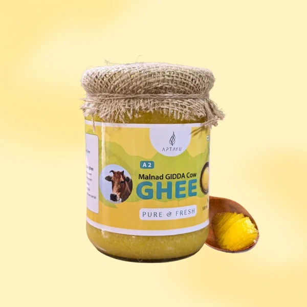 A2 Malnad Gidda Cow Ghee - Aptayu