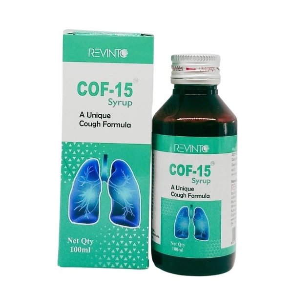Cof -15 Cough Syrup - Revinto