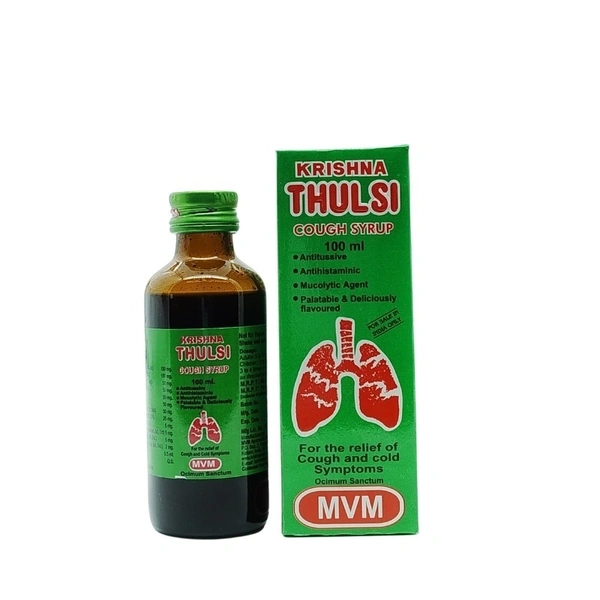 Krishna Thulsi Cough Syrup - Mvm