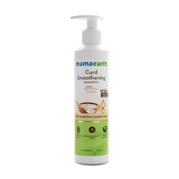 Curd Smoothening Shampoo - Mama Earth