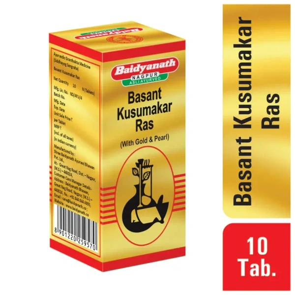 Basant Kusmakar Ras(Gold) - Baidyanath