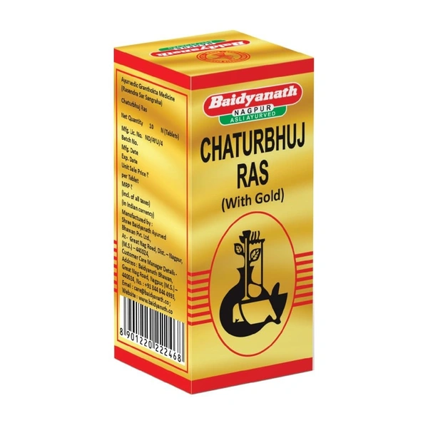 Chaturbhuj Ras(Gold) - Baidyanath