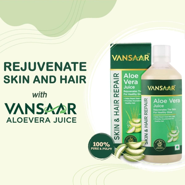 Vansaar Aloevera Juice - Vansaar - 1L