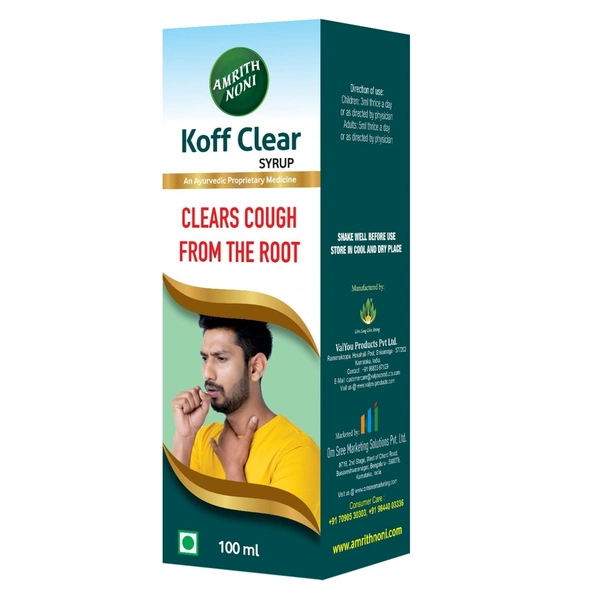 Amrith Noni Koff Clear Syrup - Ms. Val you Product