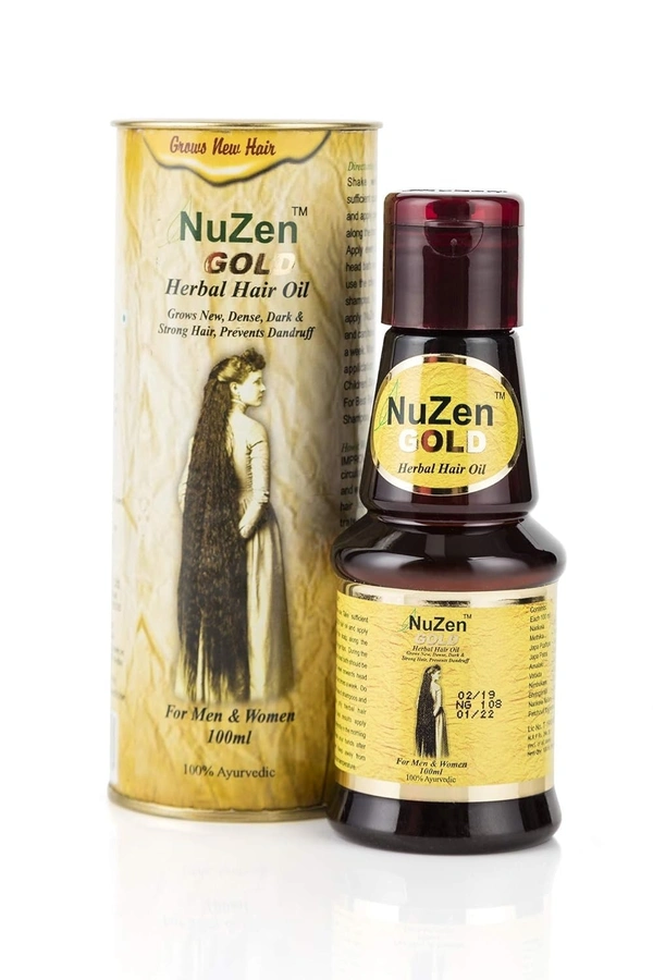 Nuzen Gold Hair Oil - Nuzen
