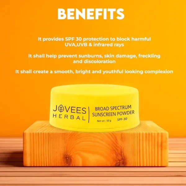 Sun Screen Powder Spf 30 - Jovees