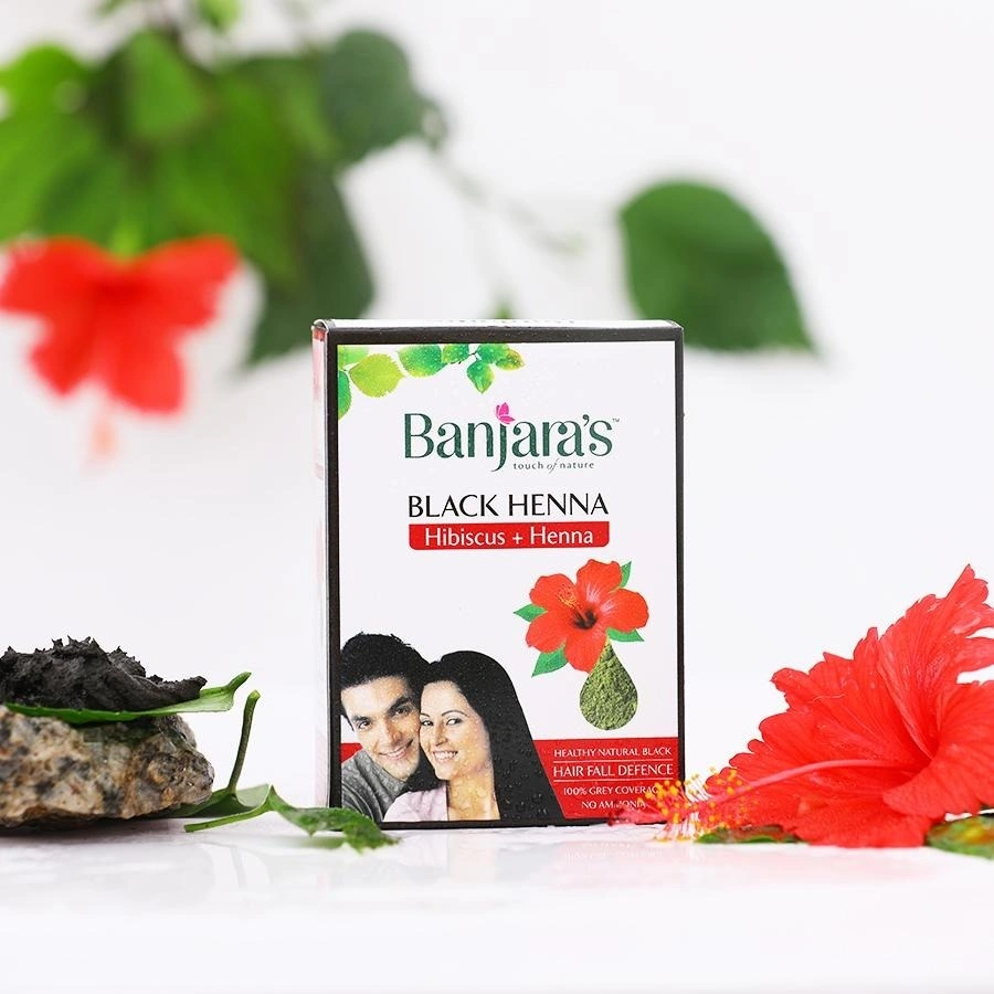 Black Henna With Hibiscus - Banjara
