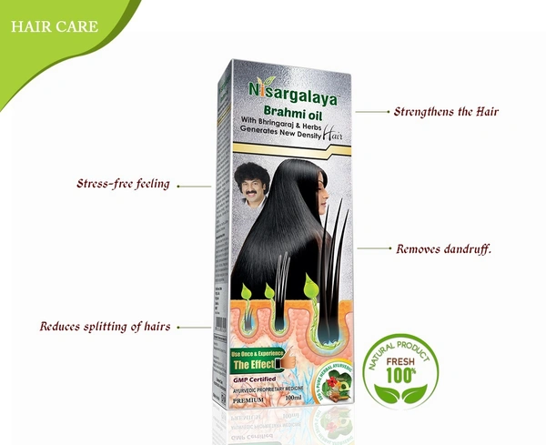 Brahmi Oil - Nisargalaya