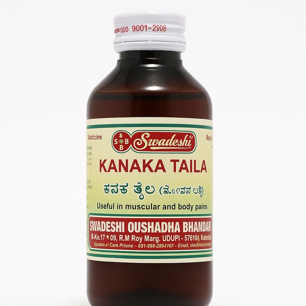 Swadeshi Ayurveda Kanaka Taila | Herbal Oil | 200ml