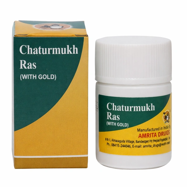 Chaturbhuj Ras (Gold) 10tabs – Amrita Drugs