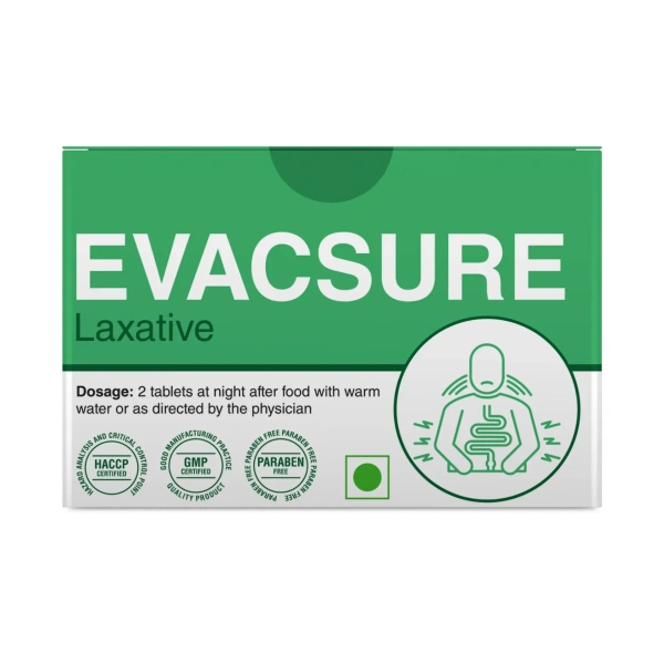 Evacsure Laxative Tablets - Sri Sri
