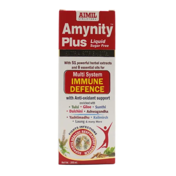 Amynity Plus Liquid Sugar Free - Aimil - 200ml