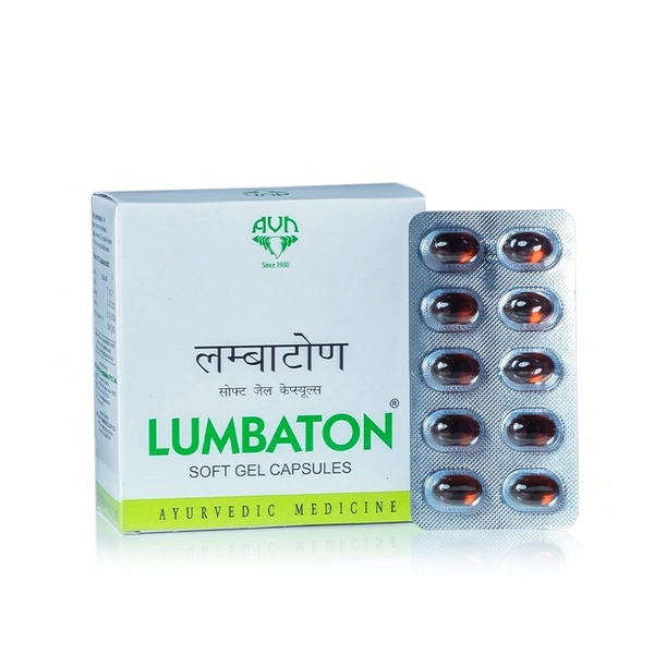 Lumbatone Soft Gel Capsule - Avn Ayurveda