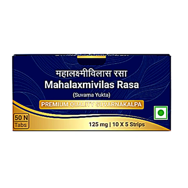 Mahalaxmivilas Ras Tablets 125mg