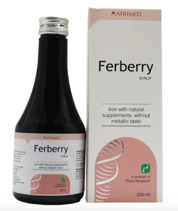 Ferberry Syrup 200Ml-ATRIMED 