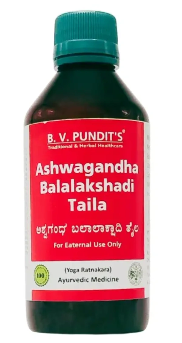 Ashwagandha Bala Lakshada Taila -B.V.Pandit