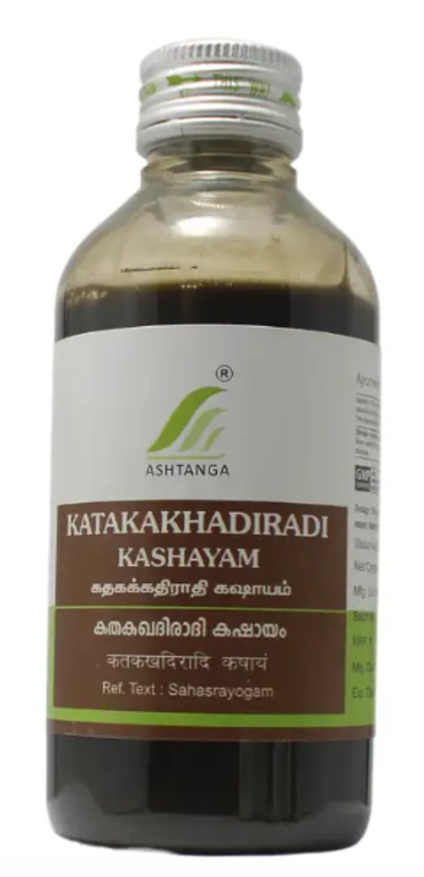 Katakakhadiradi Kashayam  Ashtanga