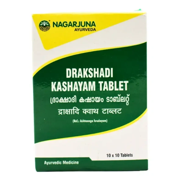 NAGARJUNA Drakshadi Kashayam Tablet - Nagarjuna - 10Tablet