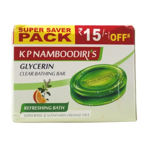  Glycerine Soap. 75Gm-K.P.Namboodiris
