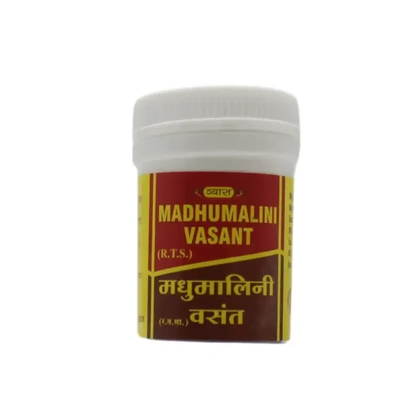 VYAS PHARMACEUTICALS Madhumalini Vasant Ras - Vyas - 40 Tablets