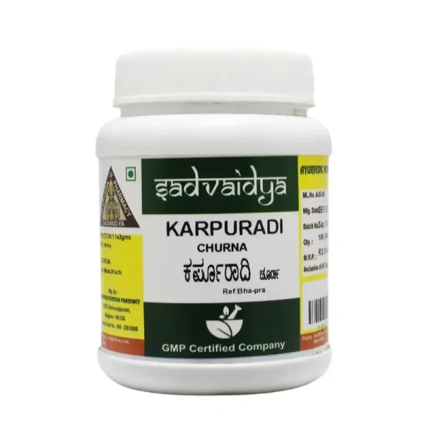 Karpuradi Churna - Sadvaidya