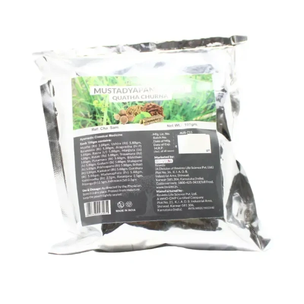 Mustadiyapana Basti Kwatha Churna - Revinto