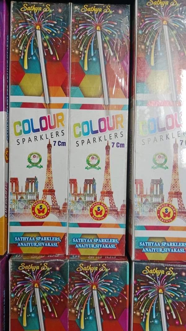 7cm - Colour Sparklers