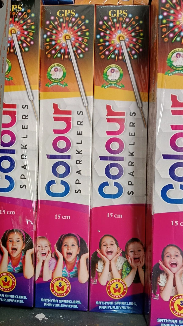 15cm - Colour Sparklers