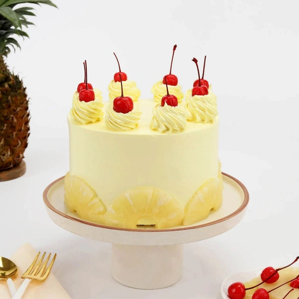 Elegant Pineapple Cake