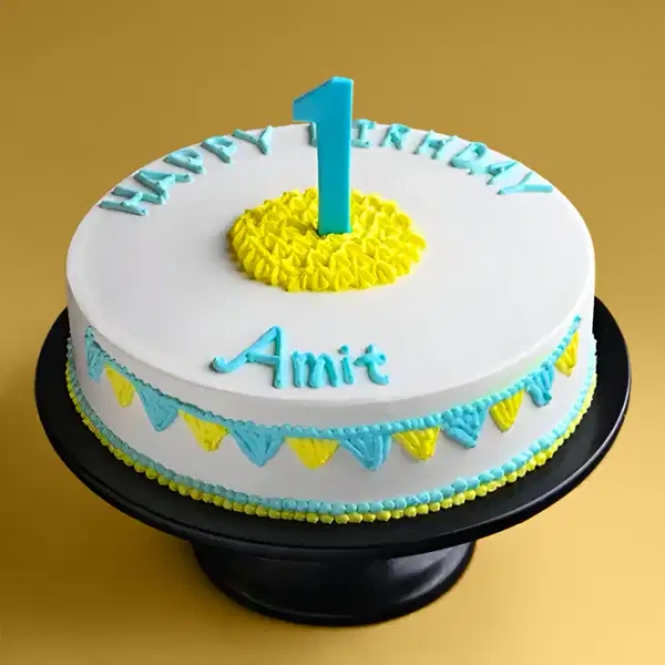 My Gifts Tree First Birthday Cake - 500 GM