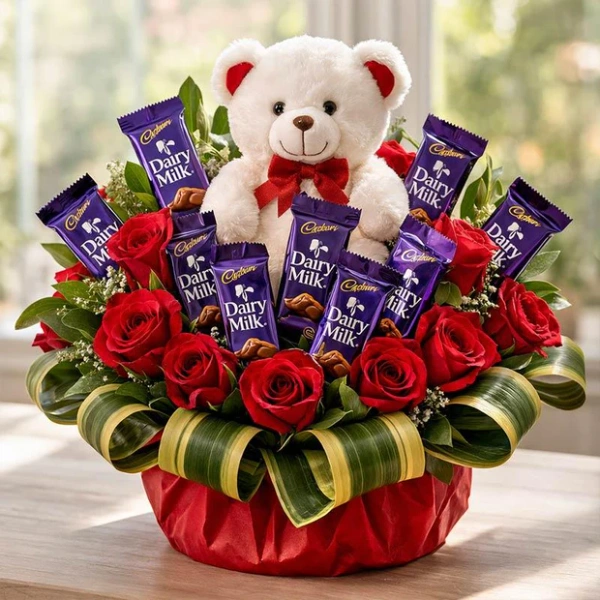 My Gifts Tree Teddy On Top