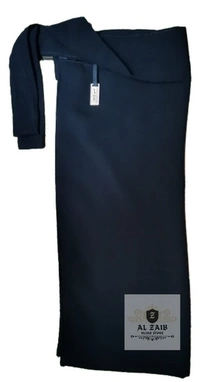 Half Niqab With Side Locket - Black, Standard