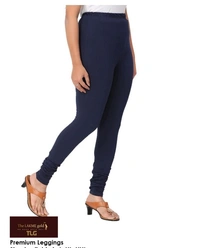 Premium Dark Blue Churidar leggings - Cobalt, L