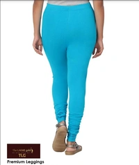 Premium Sky Blue Churidar leggings - Scooter, L