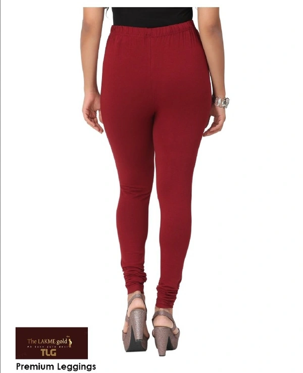 Premium Maroon Churidar leggings - Claret, XXL