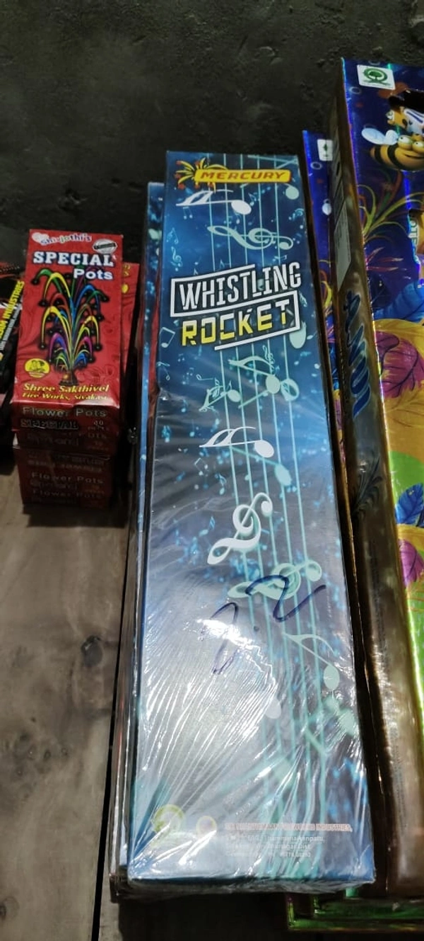 Mercury Whistling Rocket (Pack of 10 pcs)
