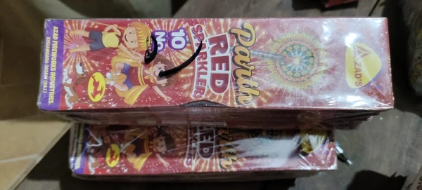 Red Coloured 10 cm Pack of 10 pcs 