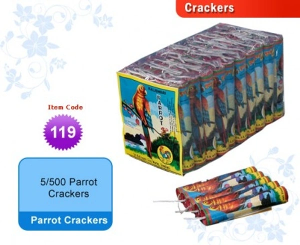 Parrot Cracker Pack of 5 pcs 