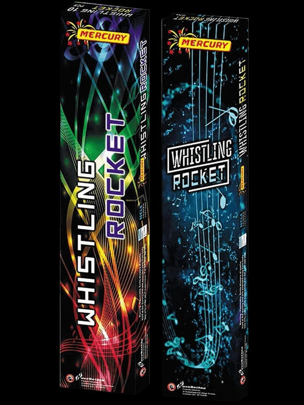 Mercury Whistling Rocket (Pack of 10 pcs)