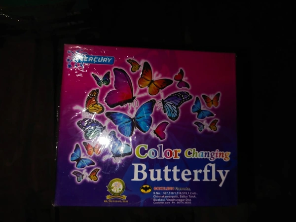 Mercury Colour Changing Butterfly 