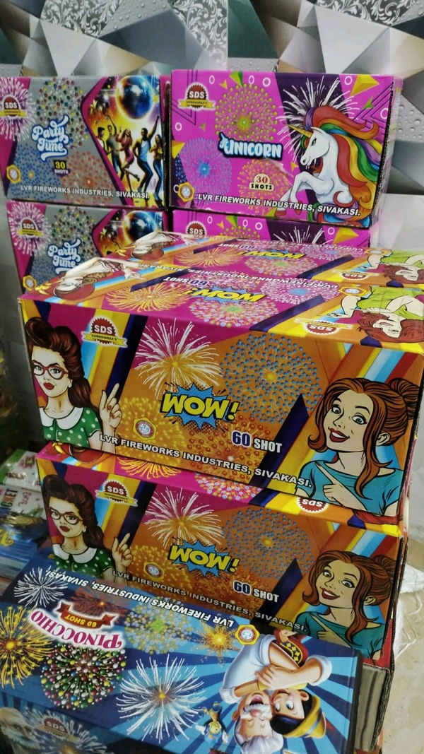 SDS Wow Multicolour 60 shots 