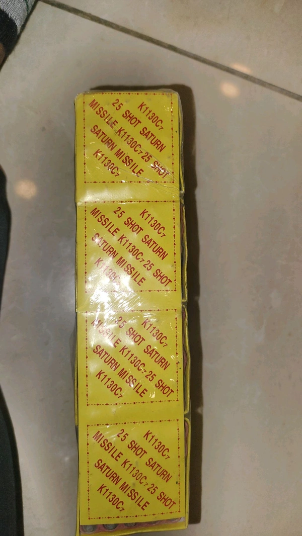 Saturn Missiles 25 shots 1 box