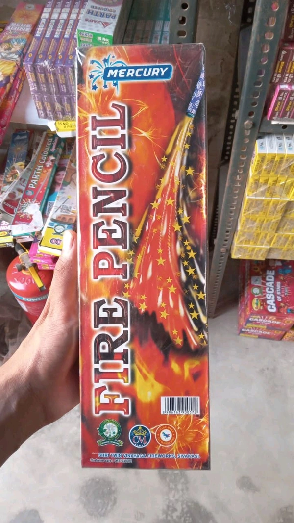 Mercury Fire  Pencil Pack of 10 pencils 