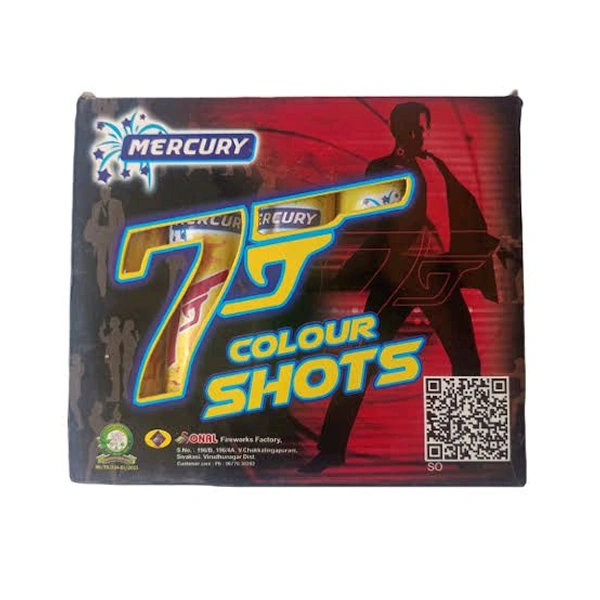 Mercury 7shots pack of 5 pcs 
